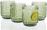 Vintage Botanist Drinking Glass Set, Luxurious