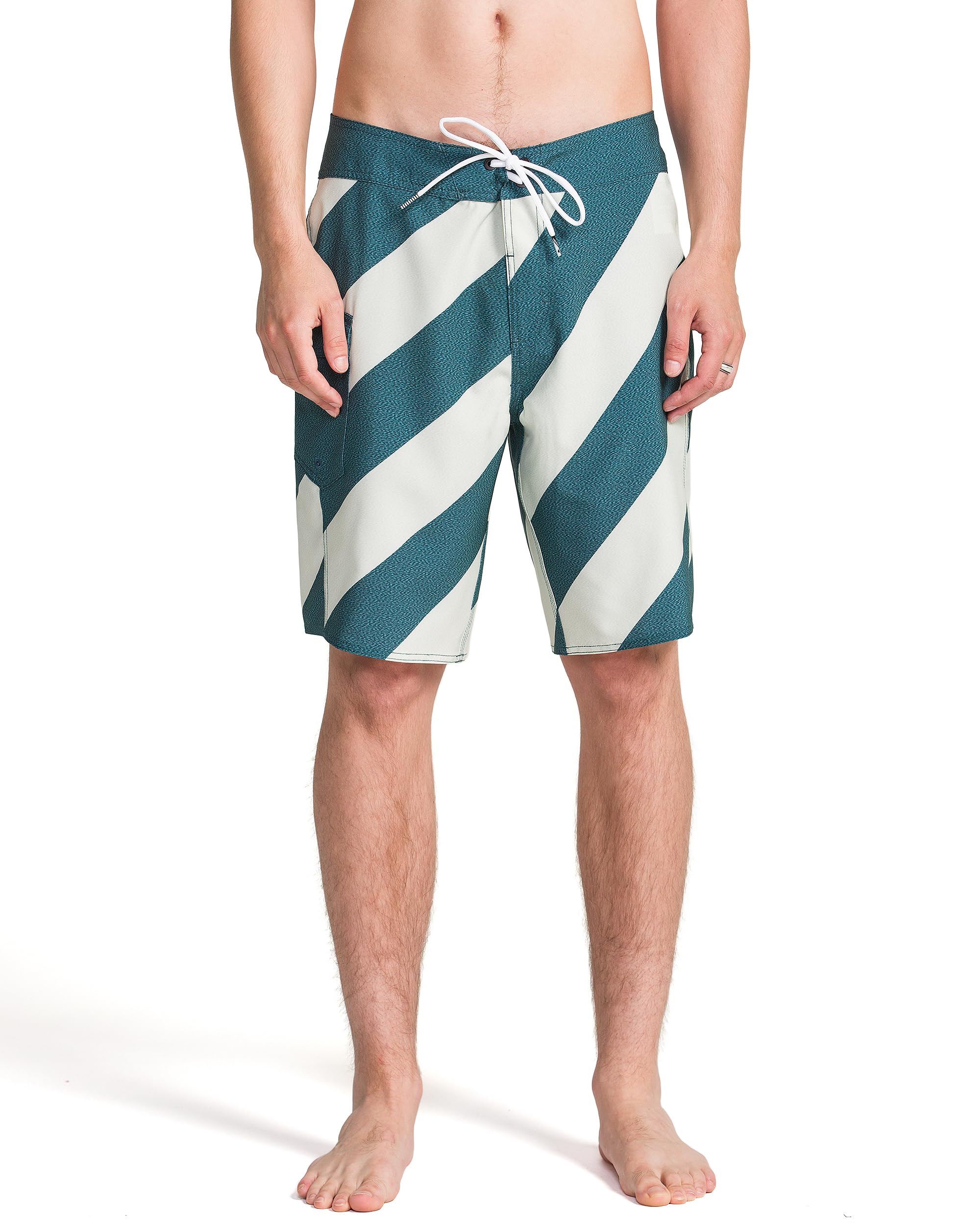 Volcom Men's Manic 20" Boardshort Swim Trunk, Cosmic Blue, 34 Image