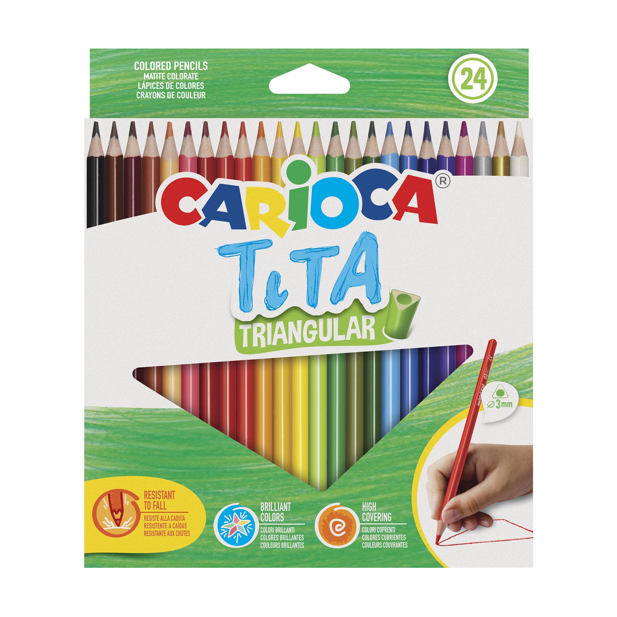 Carioca a52703524 – Pack of 24 Pencils