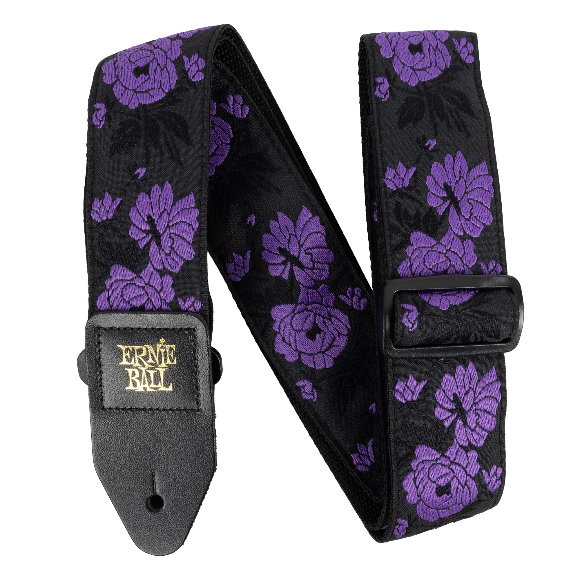 Ernie Ball Jacquard Guitar/Bass Strap - Lavender Rose