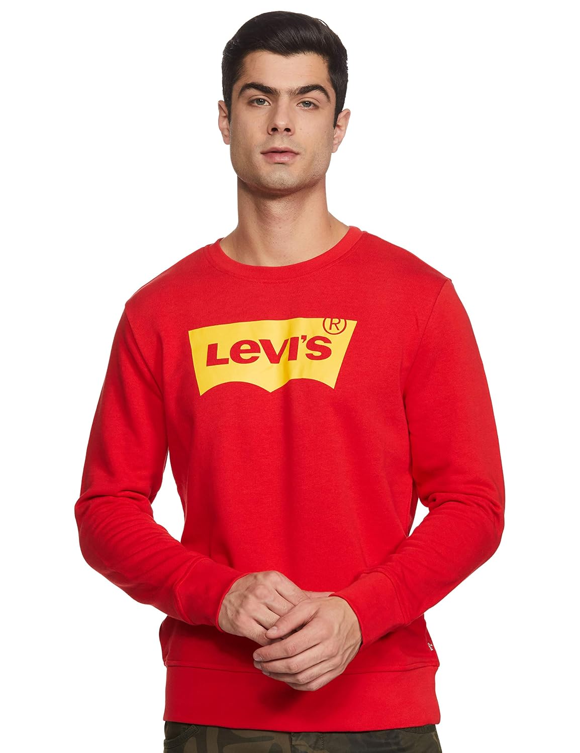 levi's sweatshirt mens
