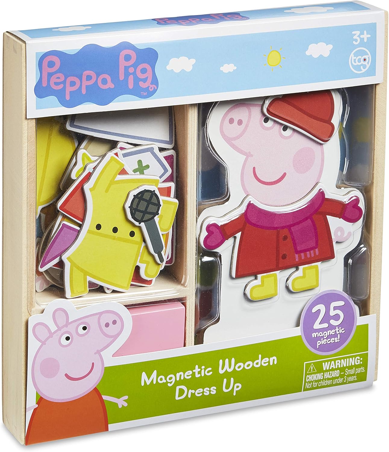 peppa pig wooden puzzle