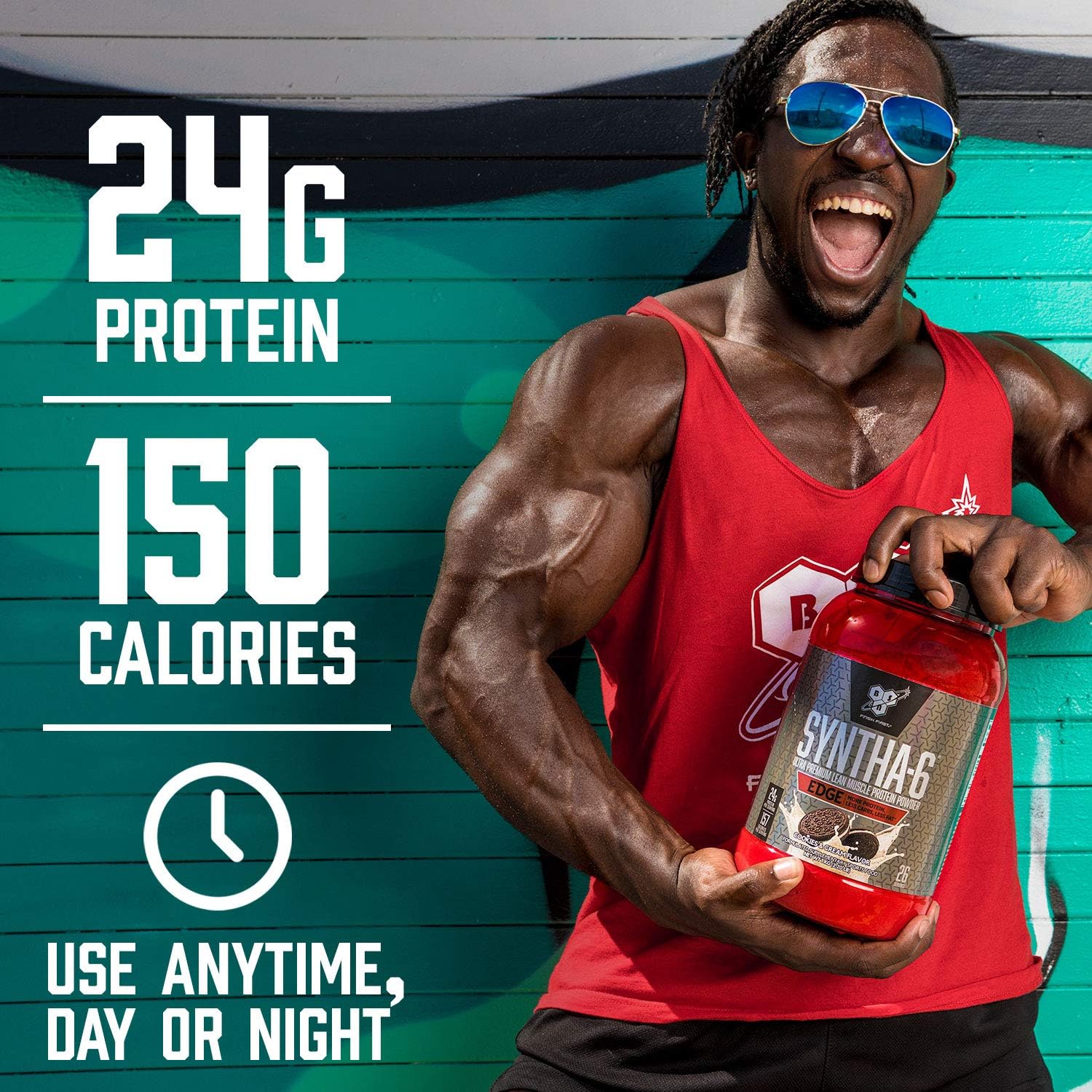 BSN SYNTHA-6 EDGE Protein Powder, with Hydrolyzed Whey, Micellar Casein, Milk Protein Isolate, Low Sugar, 24g Protein, Chocolate Milkshake, 48 Servings: Health & Personal Care