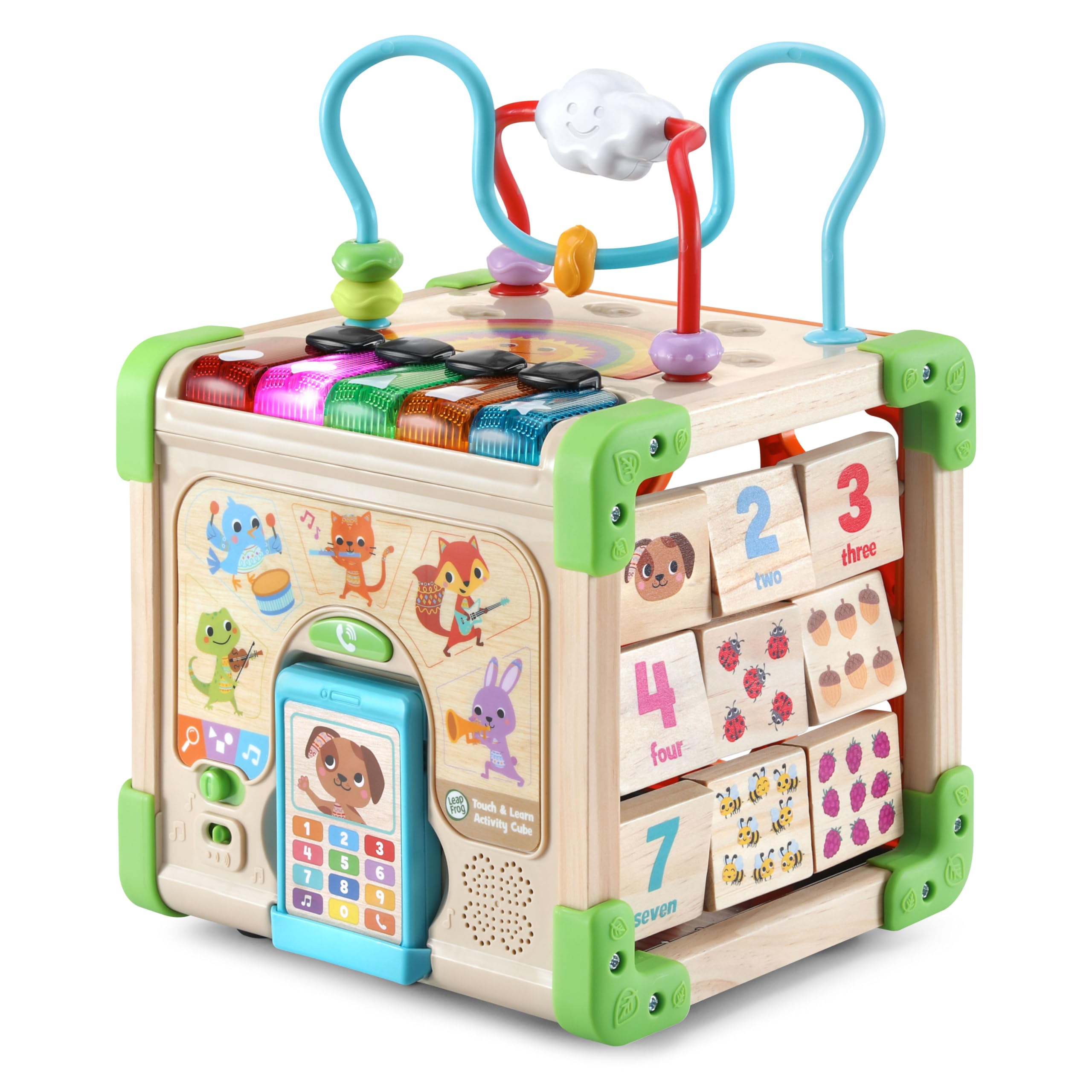 LeapFrog Touch and Learn Wooden Activity Cube