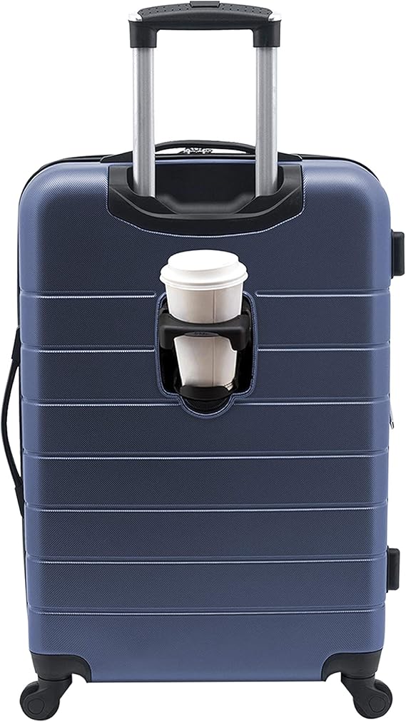 Wrangler 20" Smart Spinner CarryOn Luggage with USB Charging Port, 20