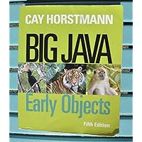 Big Java: Early Objects: Horstmann, Cay S.: 9781119740209: Amazon.com ...