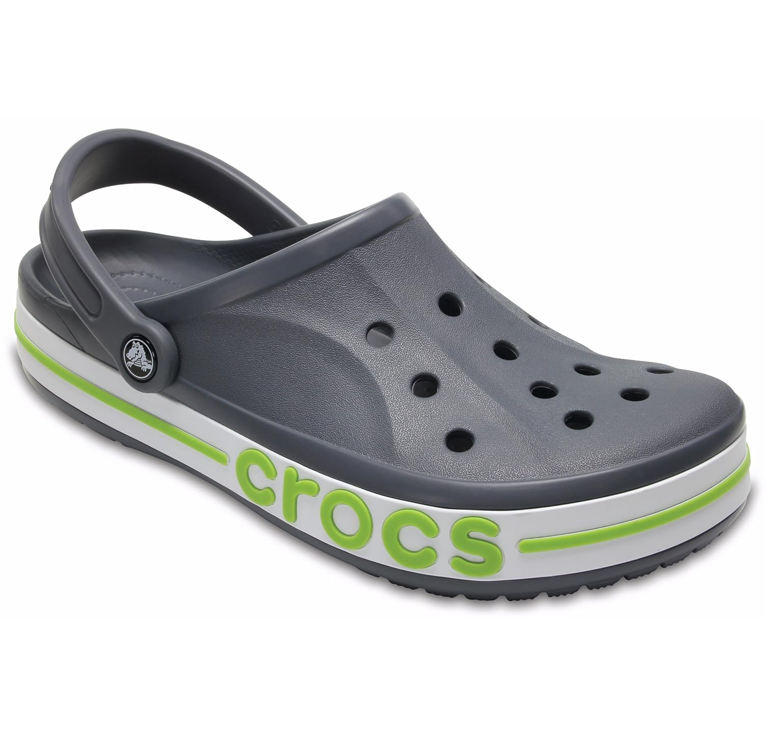 crocs unisex adult bayaband clogs grey