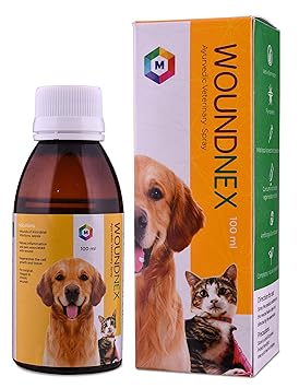 Medfly Healthcare Woundnex Wound Healing Fly Repellent Spray for Dogs and Cats, Crafted with Natural Essential Oils