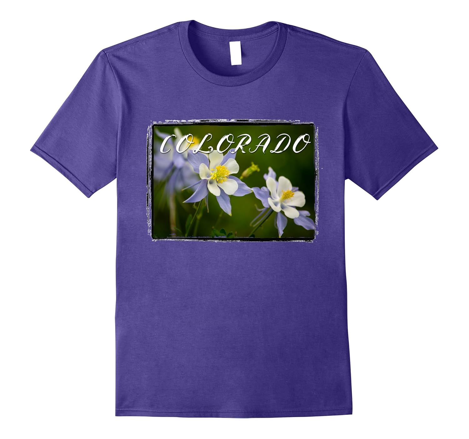 Colorado Columbine Scenic t-shirt-ANZ