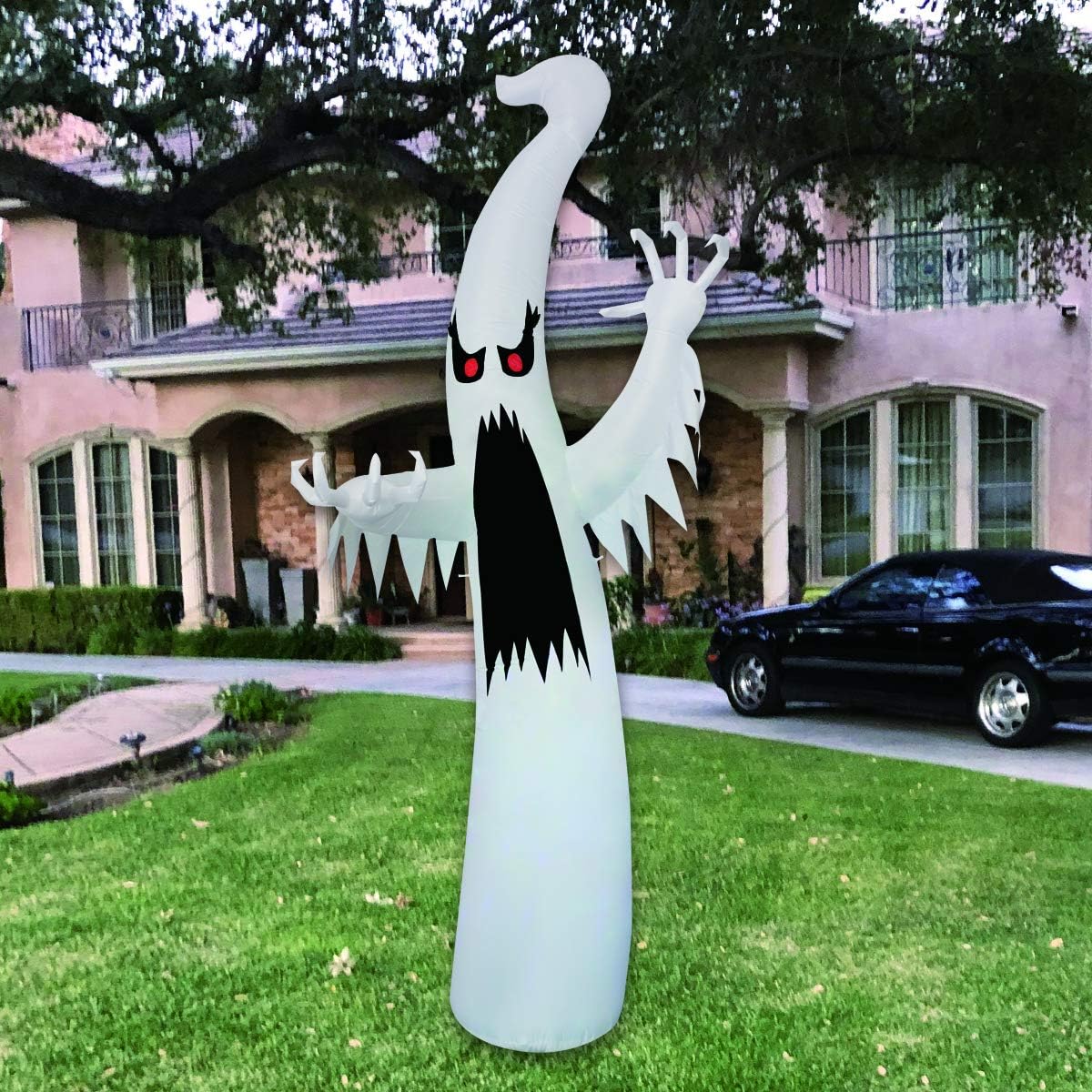 12 Ft Halloween Blow up Yard Decorations Outdoor Lights