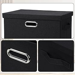 Graciadeco Large 17" 36 Quart Collapsible Stackable