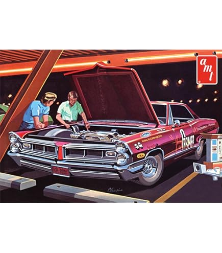 Amazon.com: AMT 1962 Pontiac Catalina Super Stock 1:25 Scale Model