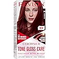Revlon ColorSilk Tone + Gloss + Care Demi Permanent Hair Color, Dye Kit with Leave-In Scalp and Haircare Serum, 2x Shinier, 4x Stronger, 5RR Medium Red, 4.5 fl oz