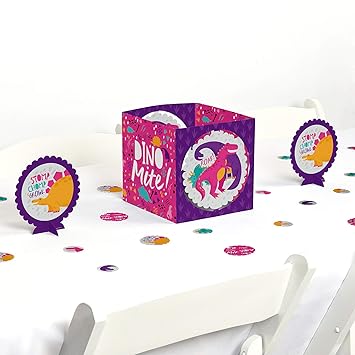 Buy Big Dot Of Happiness Roar Dinosaur Girl Dino Mite T Rex Baby