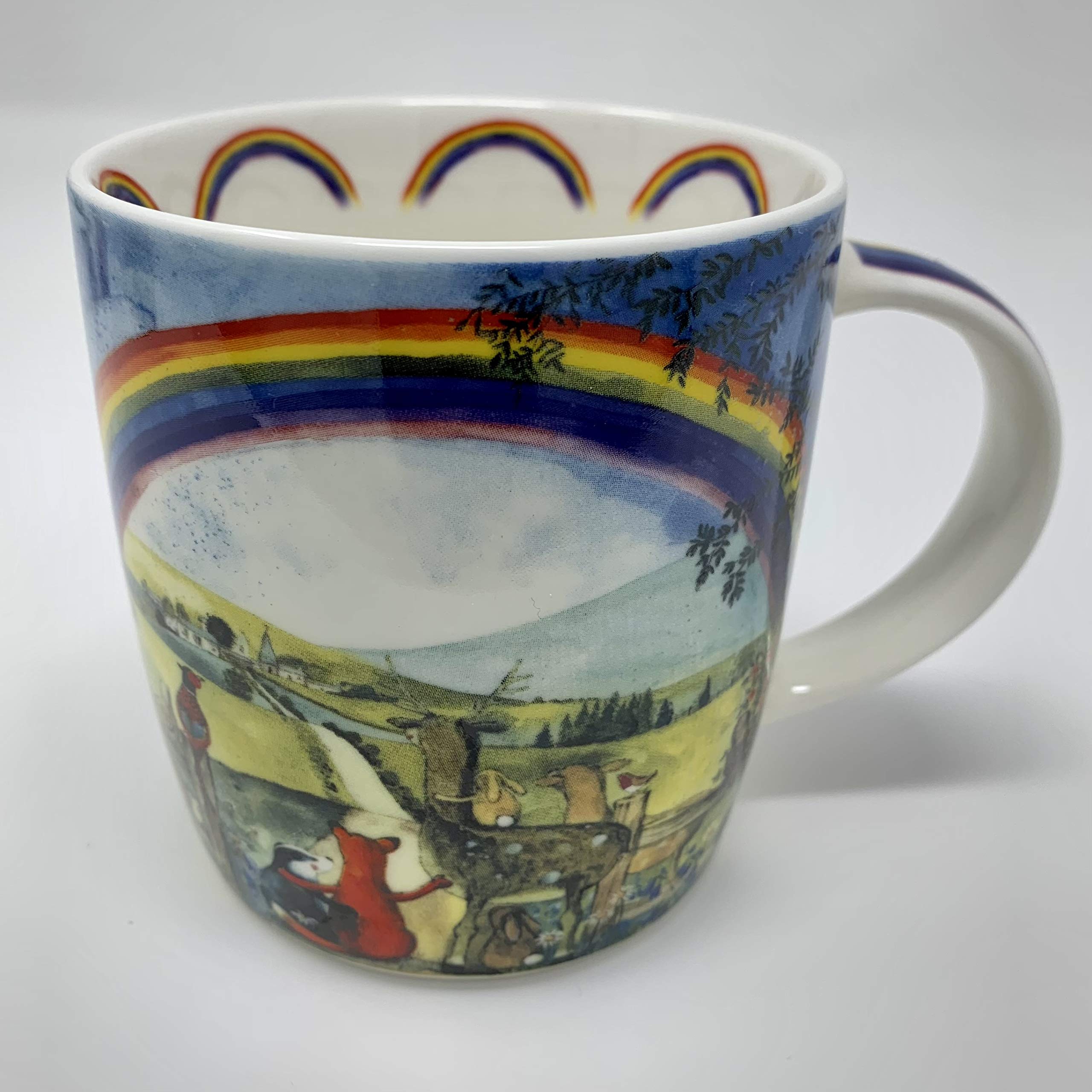 Alex Clark Looking for Rainbows Mug- British Wildlife - Original Artwork - Cup for Animal Lovers - Gift Ideas - Perfect for Coffee & Tea - Vegan Friendly - Designed in The UK...