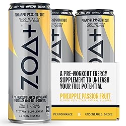 ZOA+ Pre-Workout Energy Drink Supplement - NSF