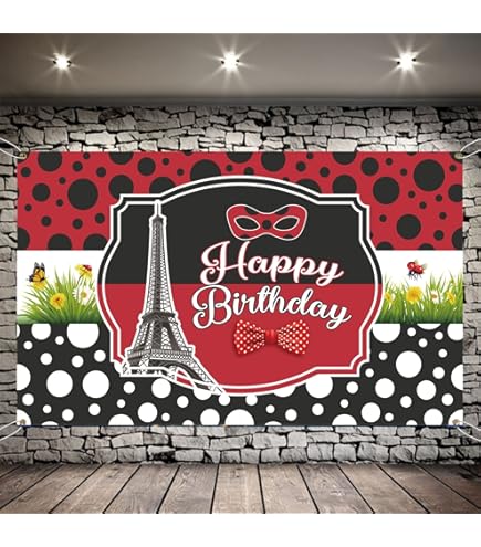 thumbnail image 2 of Baby Shower Backdrop Ladybug Baby Shower Banner - "A Sweet Little Ladybug Is On The Way" 9.8x1.6 Ft Large Party Banner 2 of 11