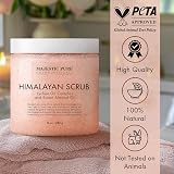Majestic Pure Himalayan Salt Body Scrub with Lychee Oil 283 g view 4