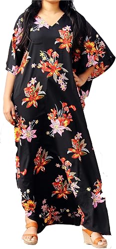 plus size beach caftan