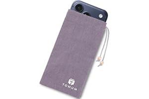 TOMUM EMF Shield Sleeve for Cell Phone - EMF Protection Smartphone Pouch - Anti EMP Bag - Signal Blocking Case for Radiation EMP 5G RFID Grey