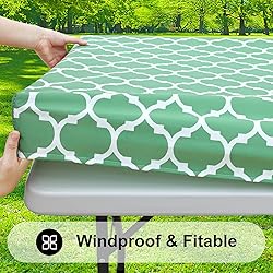 Smiry Rectangle Picnic Table Cover, Waterproof