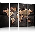 Art Acoustic Panels Sound Absorbing: Soundproof Wall Panels Acoustic Wall Art, Decorative Sound Proof Panel for Studio Home Office 8 Pack 12x16"