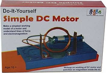 Kutuhal Simple DC Motor Science Fair DIY School Project Kit