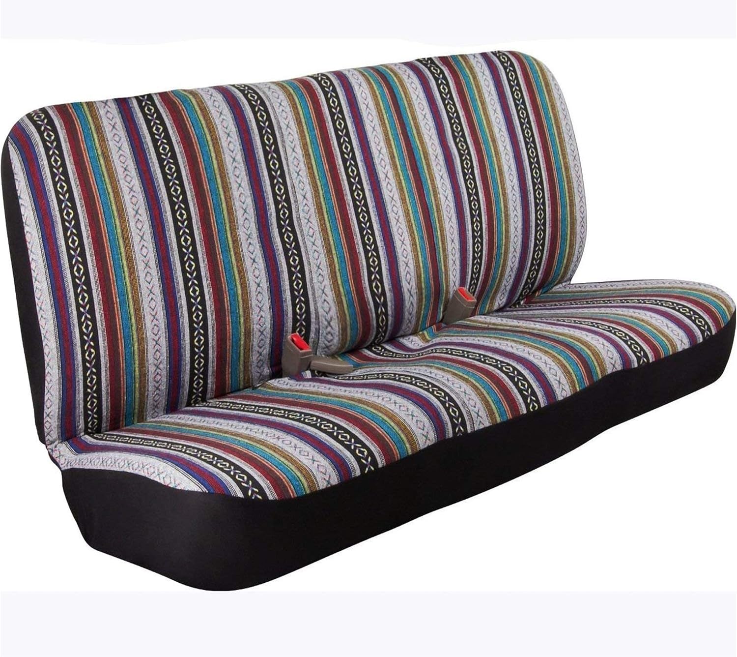 Universal Baja Inca Saddle Mexican Blanket Truck Seat Cover