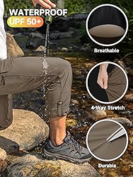 Moosehill Men's Hiking Cargo Pants Lightweight