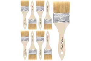 Bates- Chip Paint Brushes, 2 Inch, 9 Pack, Chip Brush, Brushes for Painting, Paint Brushes, 2 Inch Paint Brush, Stain Brushes