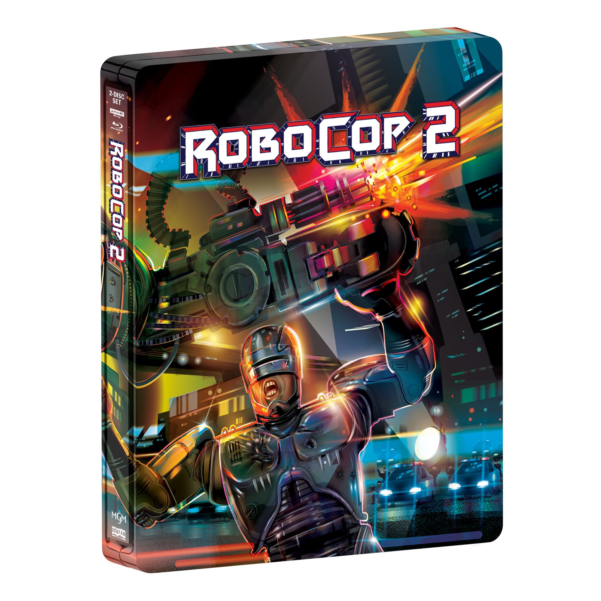 RoboCop 2 - Limited Edition Steelbook 4K Ultra HD + Blu-ray Image