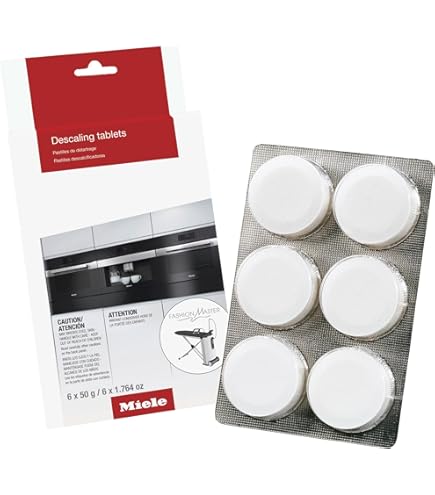 Miele Original Cleaning Tablets for Miele Coffee Machines, Removes