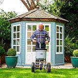 The Handy Broadcast Spreader 23kg Hopper, Adjustable, Puncture Proof Tyres view 7