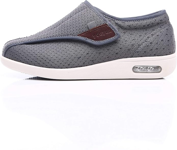 Amazon.com | Youyun Women's Wide Diabetic Walking Shoes, Swollen feet, Adjustable Breathable 