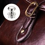 sourcing map 9mm Ball Head Stud Rivets 20Pack for DIY Leather Craft view 5