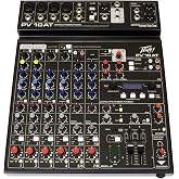 Peavey PV 10 AT 10 Channel Compact Mixer with Bluetooth and Antares Auto-Tune, Black, small (PV10AT)