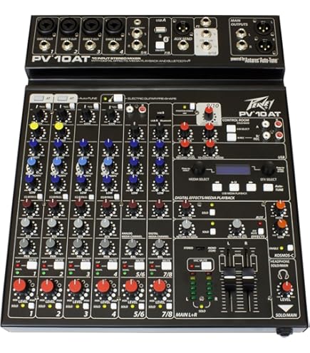 Amazon.com: Peavey Unity DR16 16-Channel Digital Mixer, Black (DR