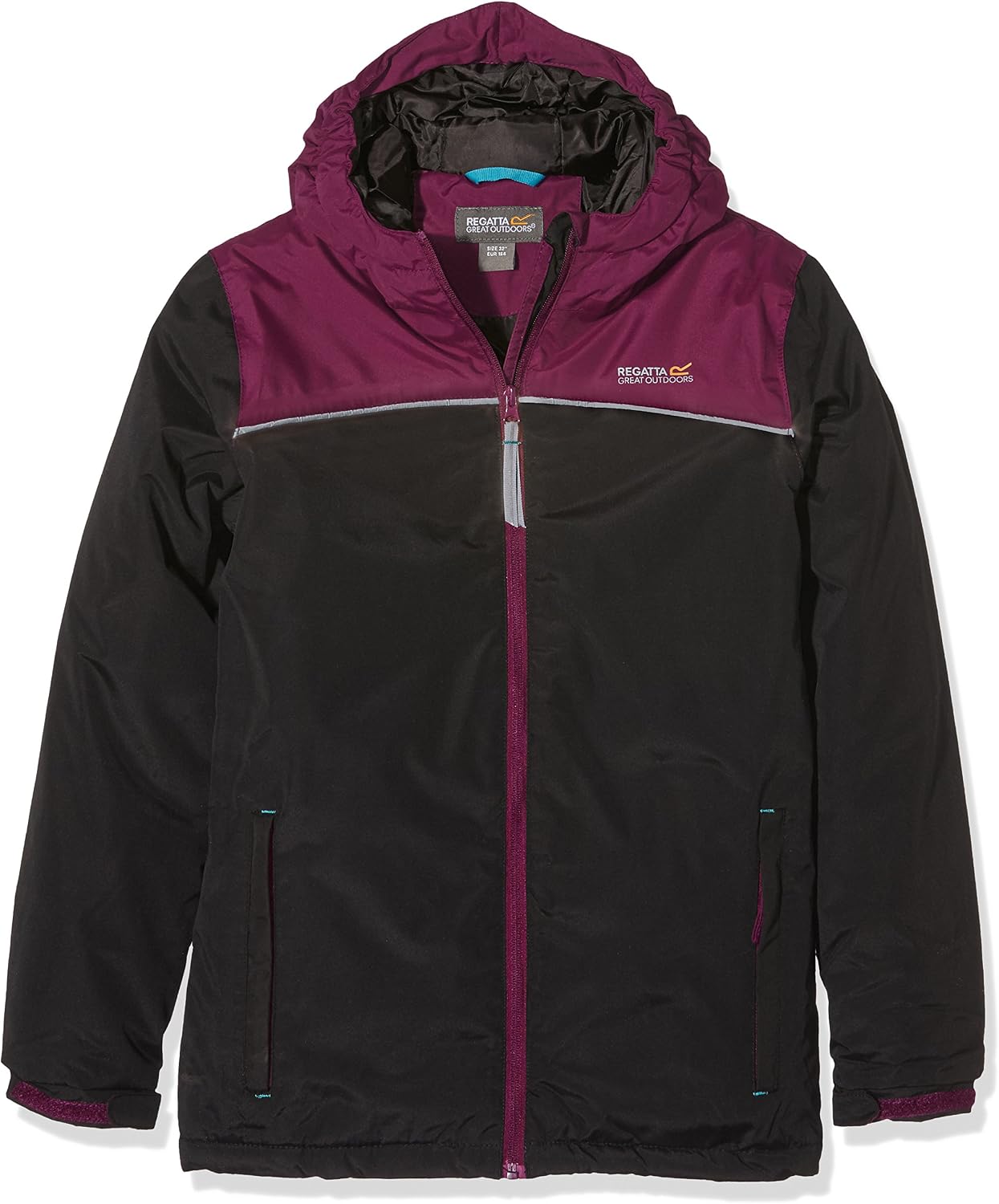 regatta parmenia black coat