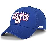 FOCO NFL Mens NFL Team Logo Signature Bars Casual Hat Caps