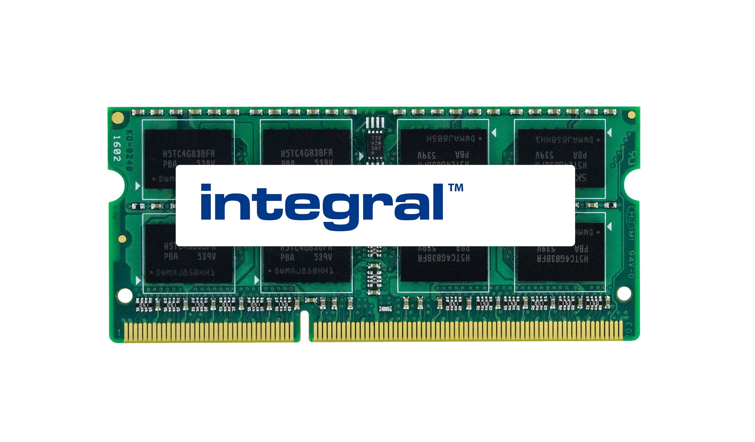 Integral IN3V4GNAJKI 4GB PC3-12800 SODIMM CL11 RAM MODULE DDR31600 MHZ 1.5V