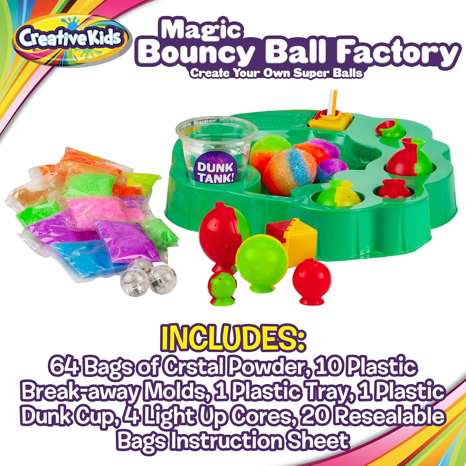 creative kids magic bouncy balls