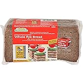 Mestemacher All Natural Whole Rye Bread, 17.6 Oz &ndash; Authentic German Whole Grain Rye Bread, High Fiber, Non-GMO, Ready to Eat, Long Shelf Life