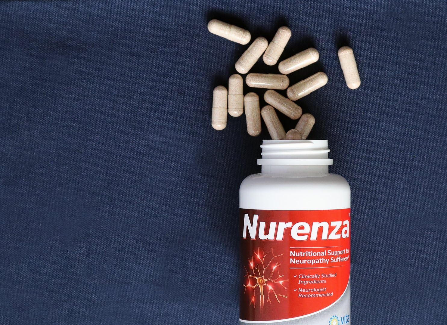 Neuropathy Supplement Nerve Pain Relief - Natural R-ALA Form 10x The Strength Than The Synthetic Alpha Lipoic Acid | Nerve Pain Relief in Feet, Hands, Legs, Toes Nerve Renew Repair Vitamins | Nurenza: Health & Personal Care