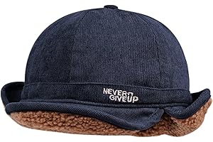 CLAPE Russian Trapper Ushanka Hat Eskimo Warm Pilot Cap Hats Earflaps Baseball Cap Visor Dad Hat for Outdoor Skiing