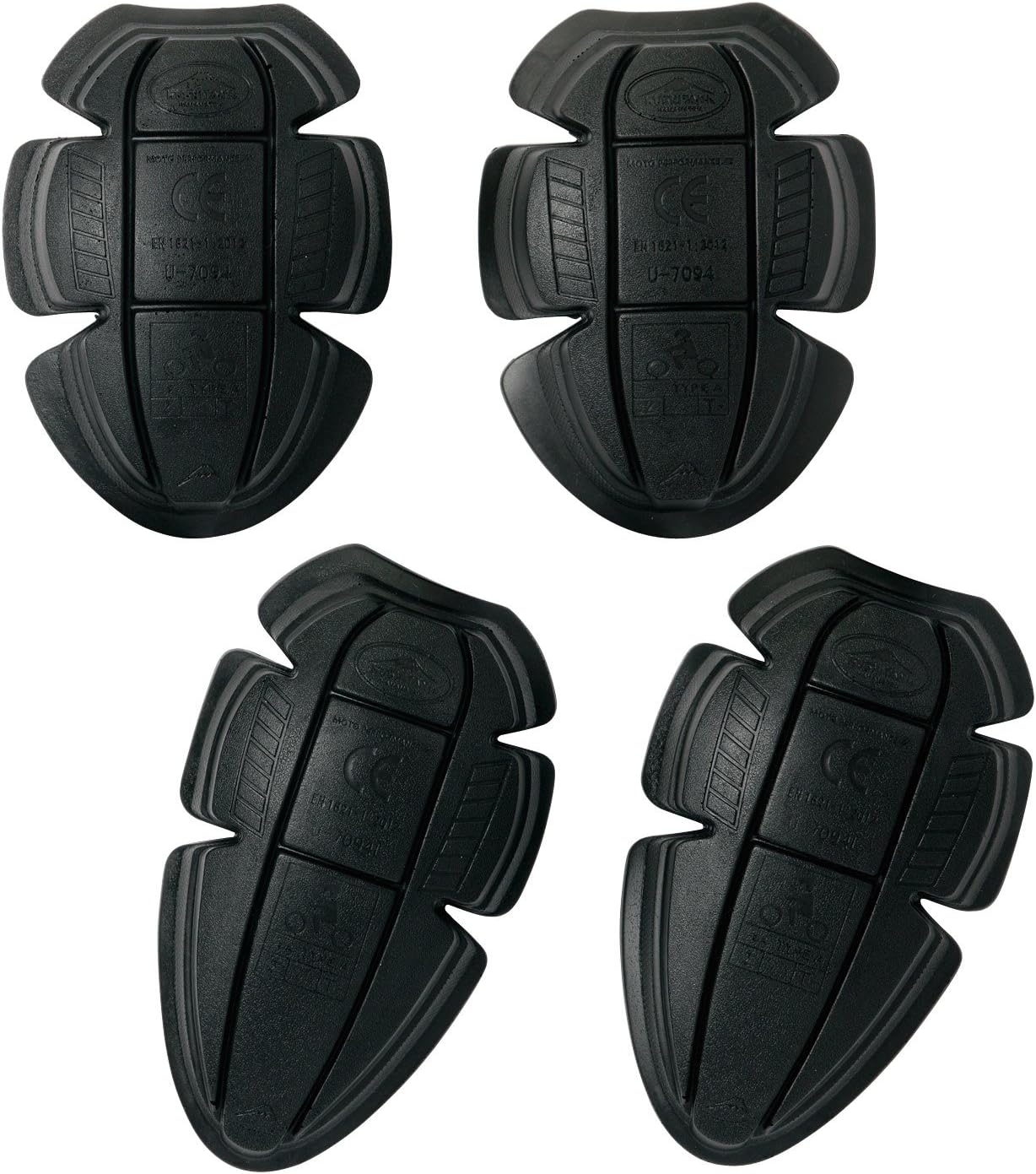 Kushitani CE LEVEL2 protector Katahiji black free K-4362