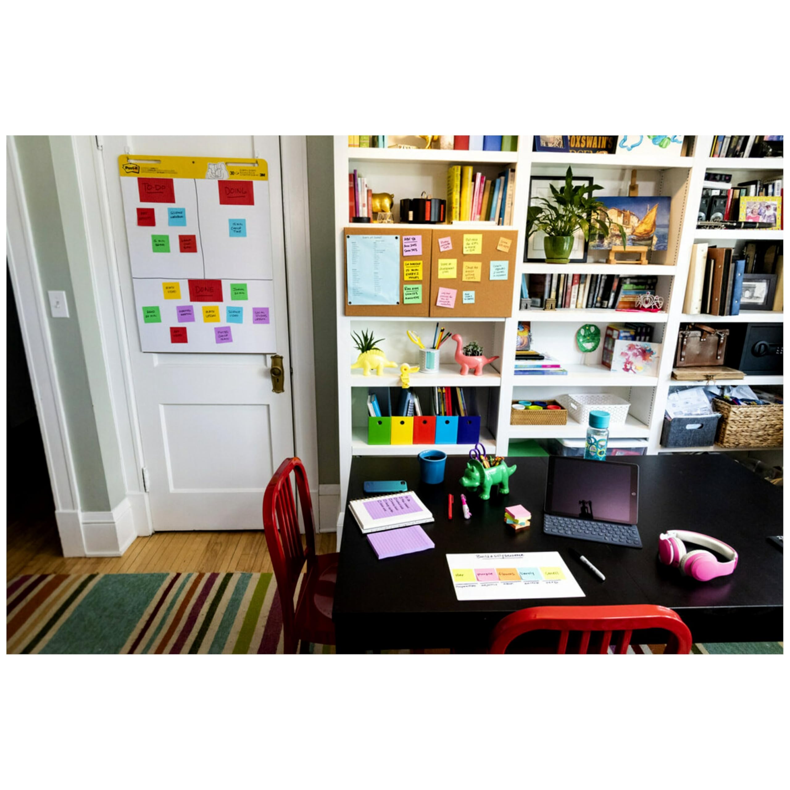 Post-it Super Sticky Easel Pad 25 x 30 Inches 30 Sheets/Pad 2 Pads (560) Large White Grid Premium Self Stick Flip Chart Paper Super Sticking Power