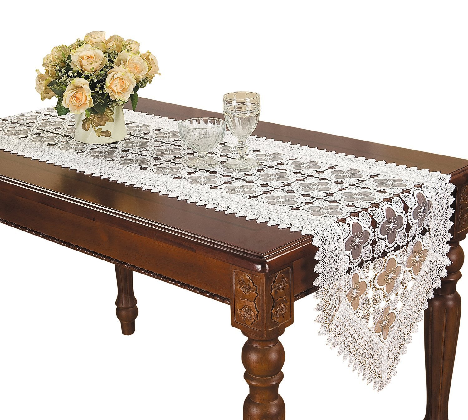 Best Beaded Shamrock Table Runner