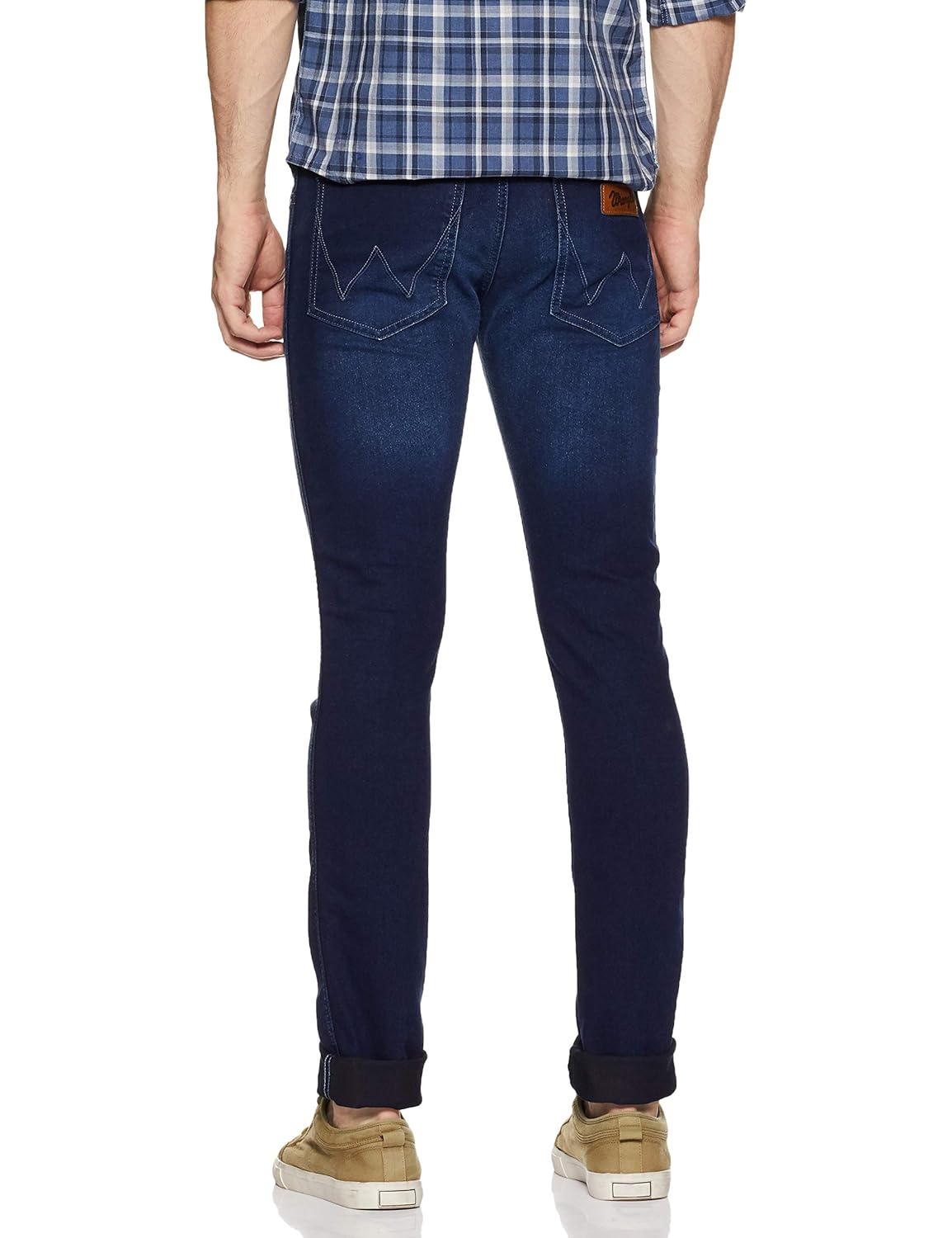 wrangler men's skinny fit jeans