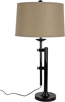 adjustable height table lamp