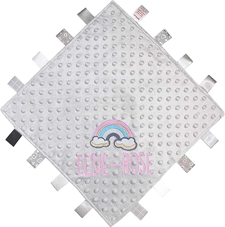 personalised taggy blanket